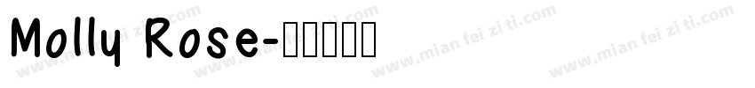 Molly Rose字体转换